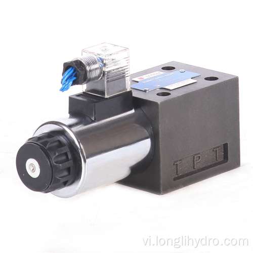 Đầu duy nhất 4WE10 thủy lực solenoid directional van